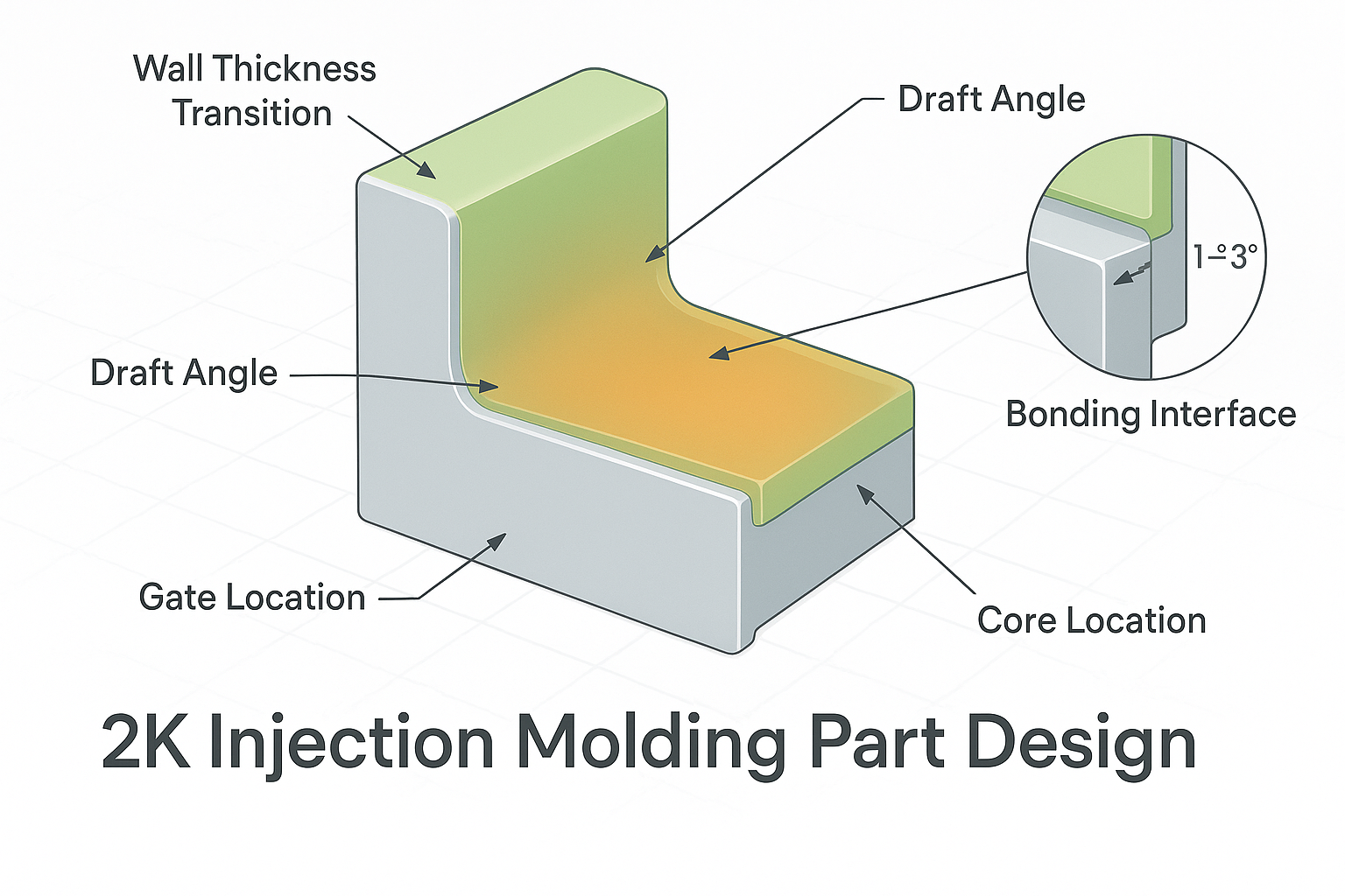 2k molding design guidelines