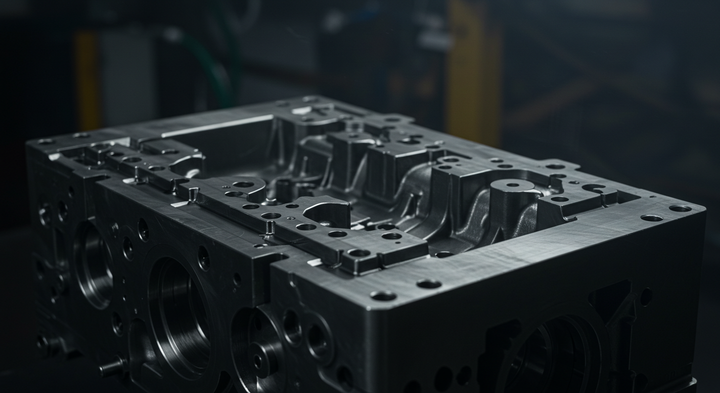 Automotive alu zinc die casting mold