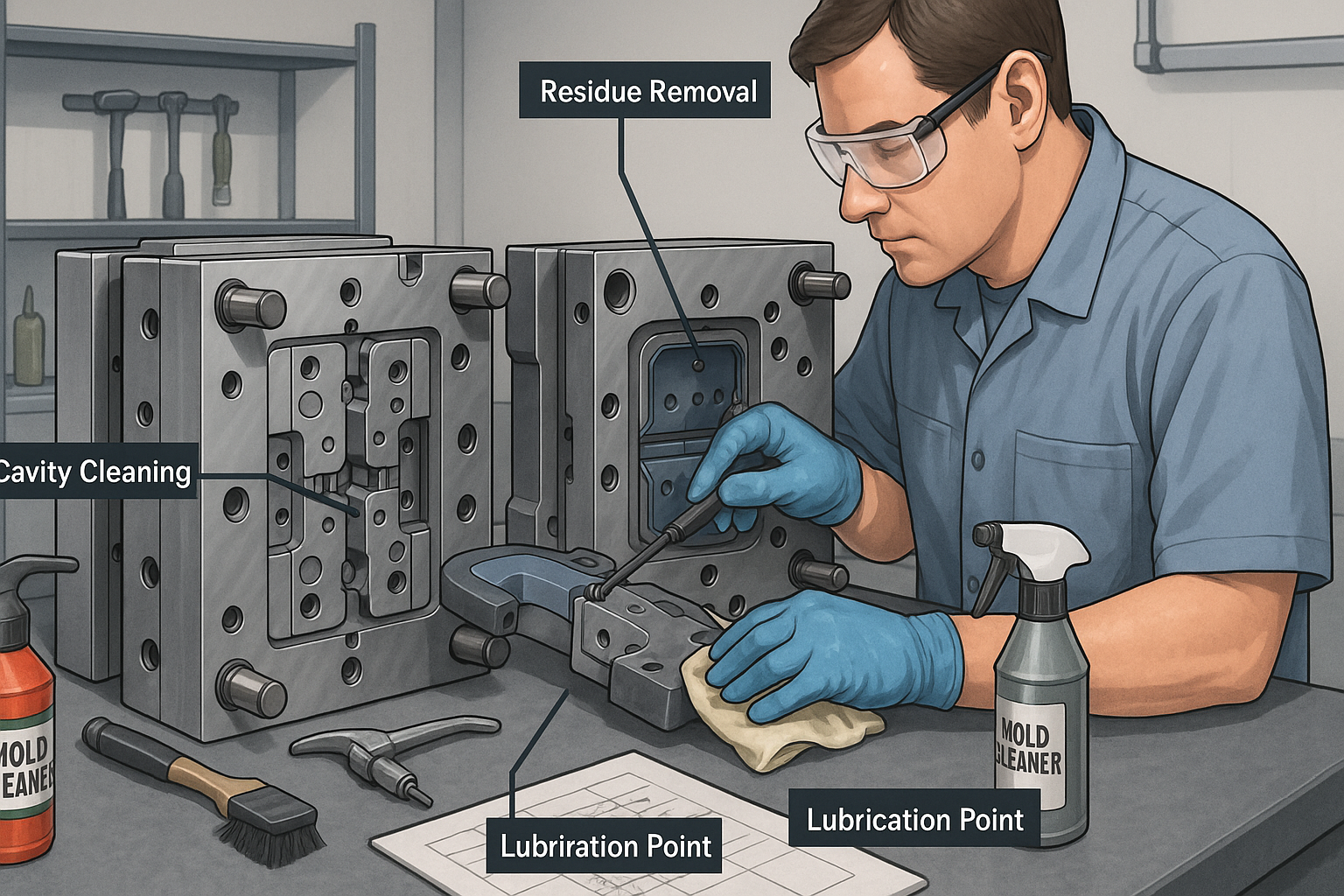 2k mold maintenance