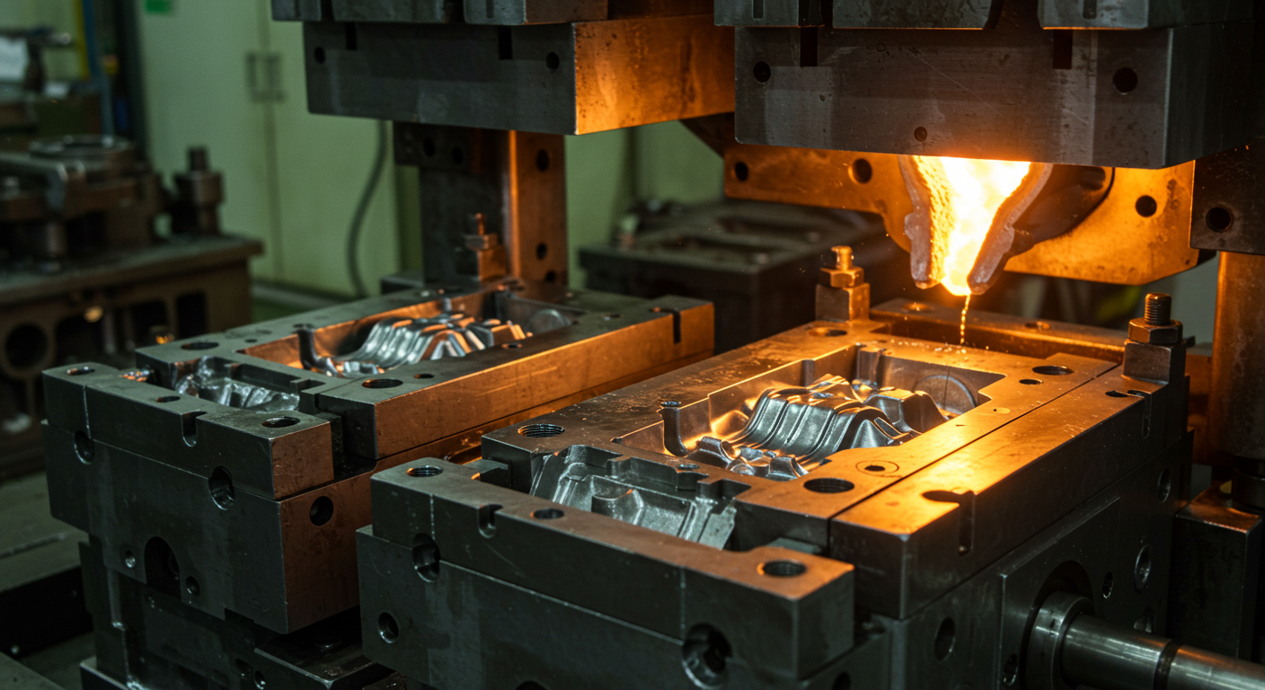 aluminum zinc die casting mould