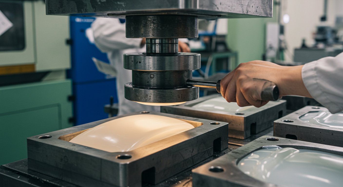 economical silicone compression molding