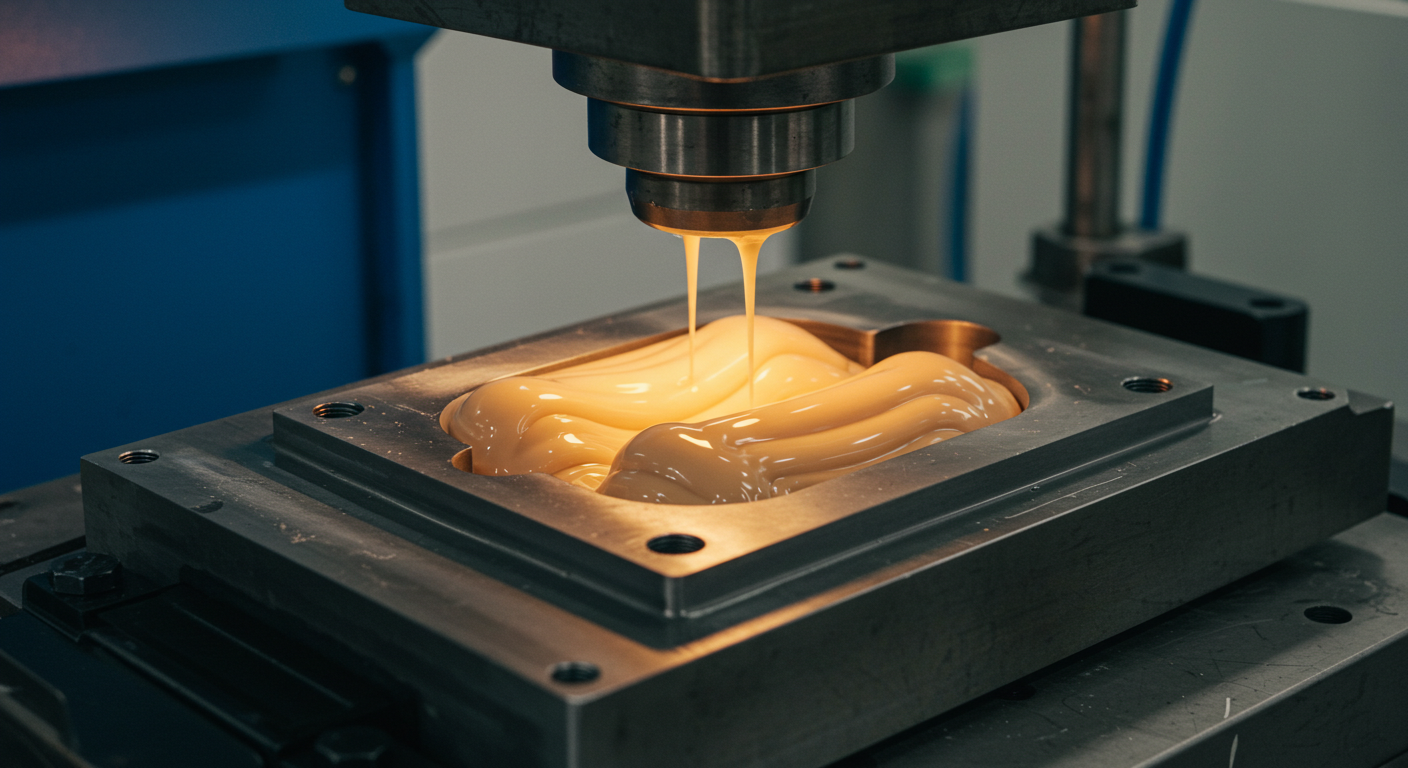 low volume silicone compression molding